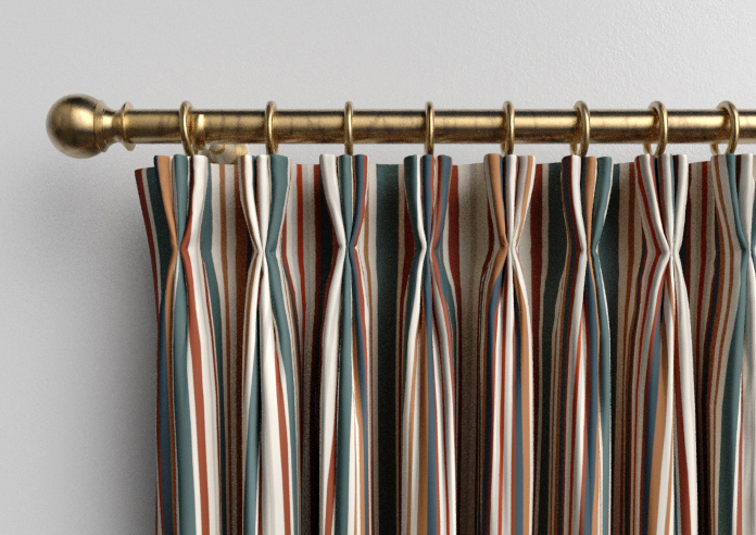 The British Stripe Co. Elizabeth, Teignbridge No.1 - Made to Measure Curtains - Image 11